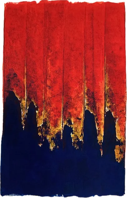 Ohne Titel — Acryl auf Papier