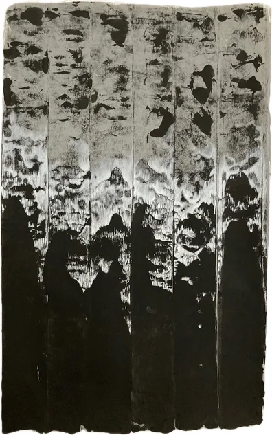 Ohne Titel — Acryl auf Papier
